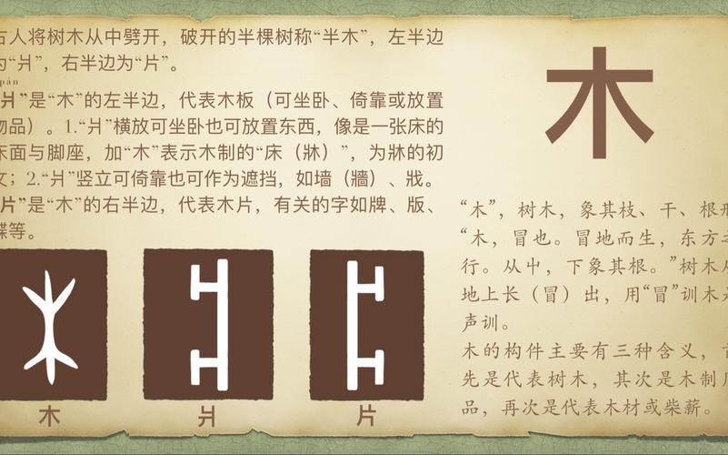 带有木字旁的成语有哪些，比如木木是什么意思？