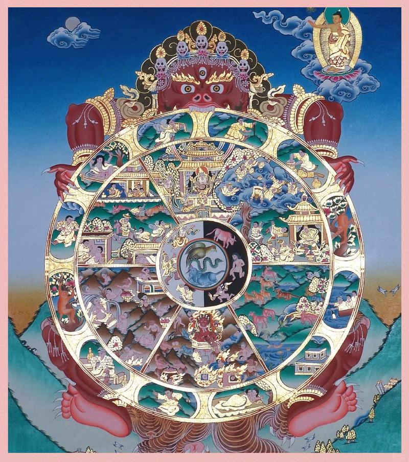六道轮回指的是什么动物，能否用一种表达出来？