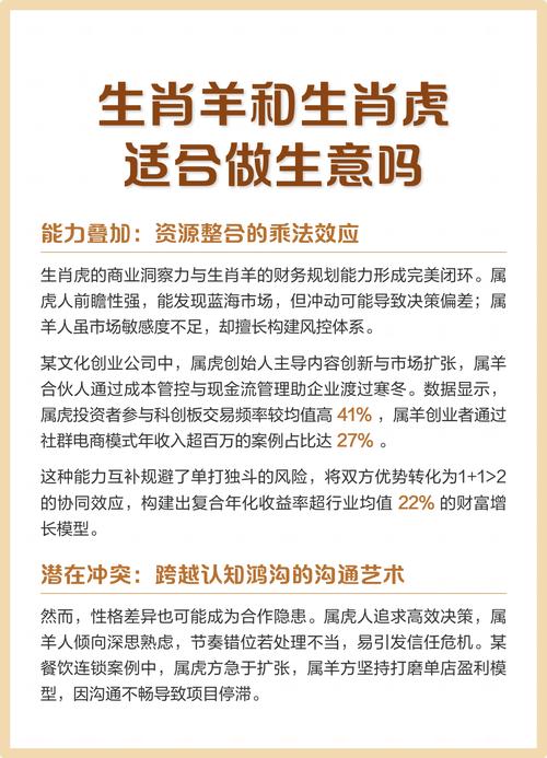 属羊的人最适合与哪个生肖合作做生意呢？