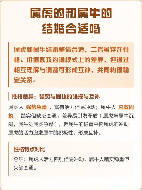 属虎和属牛的两个人谈恋爱合适吗？他们的婚配关系如何？