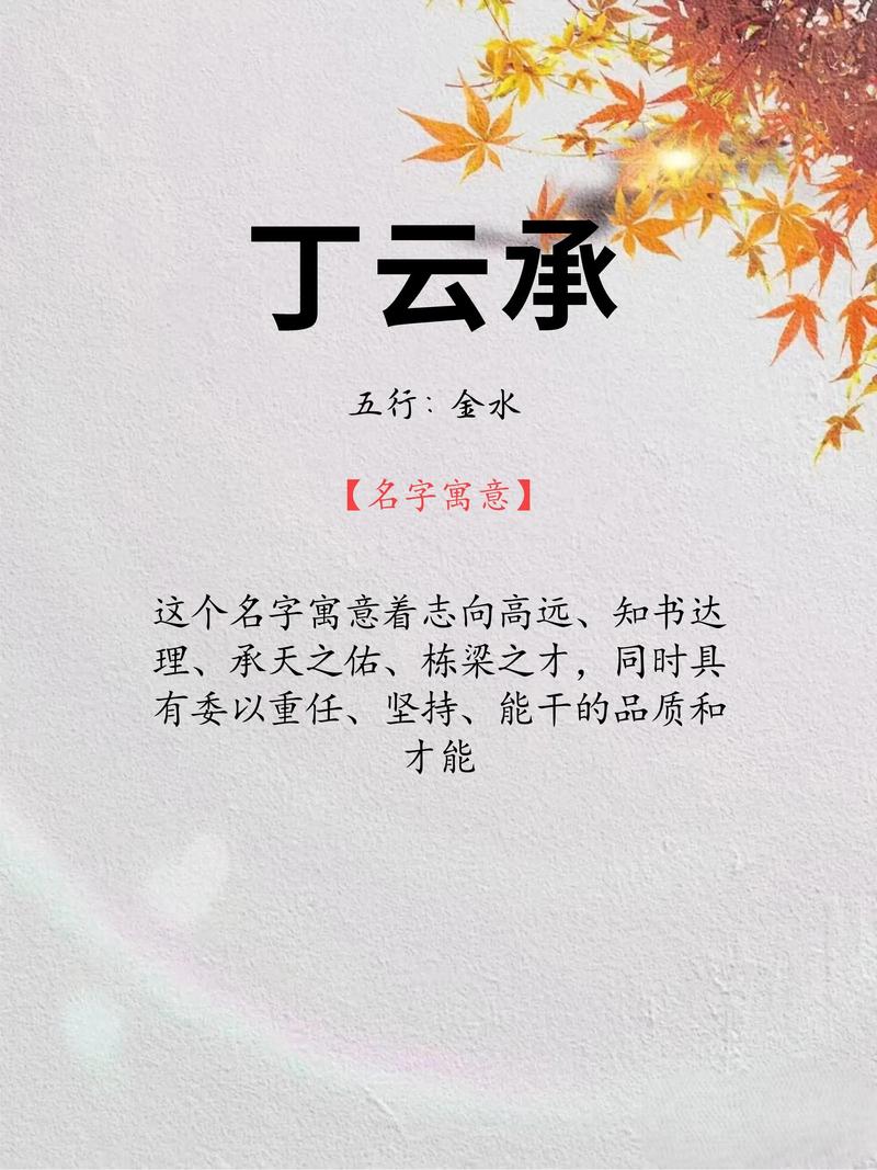 丁姓男孩取什么两个字名字好听？推荐蕞新流行名字！