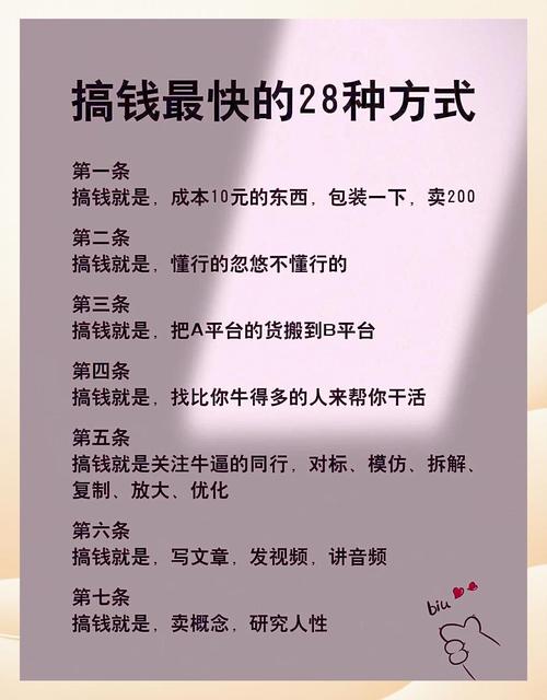 我适合哪种消费习惯的赚钱方式？