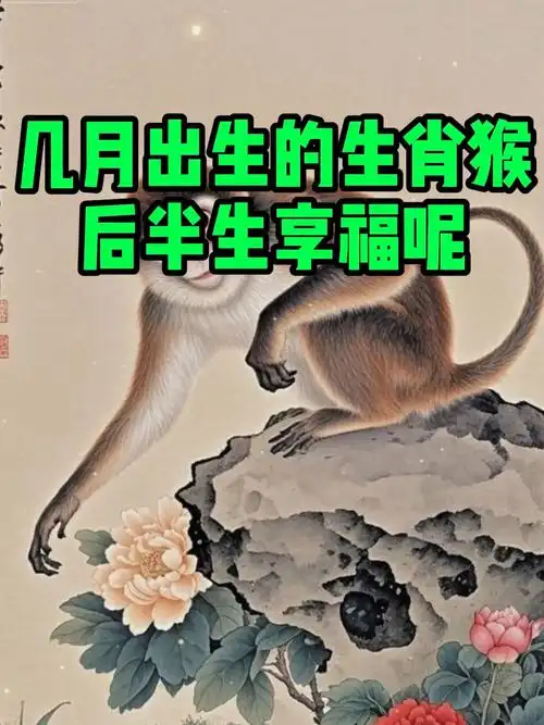 属猴人哪个时辰出生最为吉祥如意？