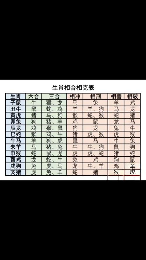 十二生肖夫妻相克表里哪些生肖组合容易产生矛盾呢？