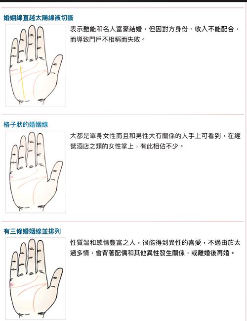 女性手相中婚姻线和感情线分别代表什么？如何同过手相判断婚姻状况？