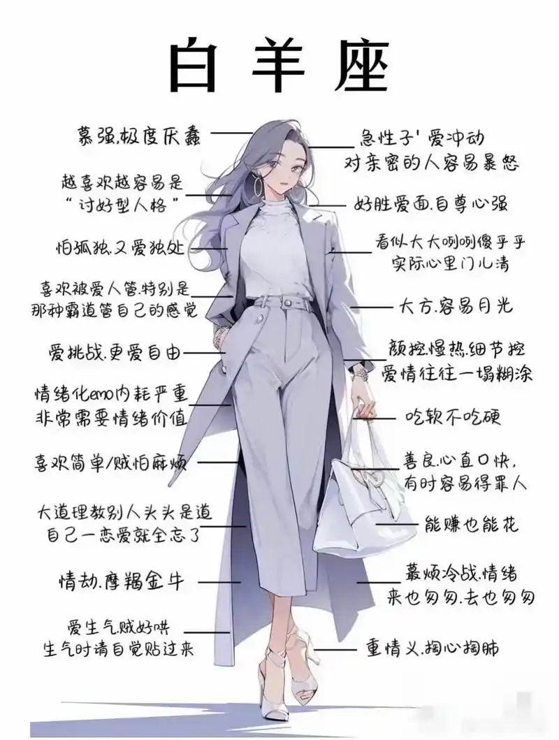白羊座女孩有哪些独特的性格特点？