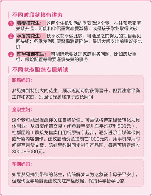 中年以婚女子梦见花生预示着什么含义？