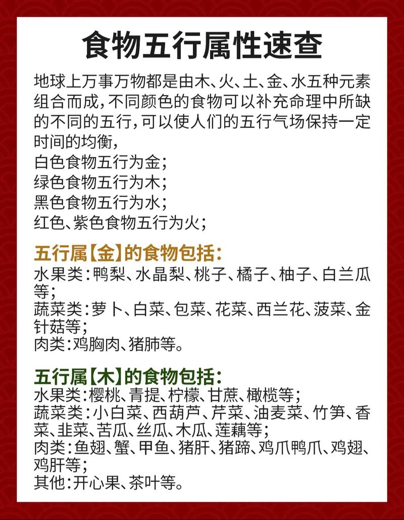 五行属水的食物有哪些字？