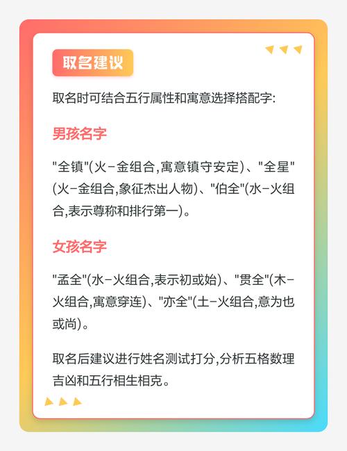 全字五行属性是什么？其取名寓意及含义是什么？