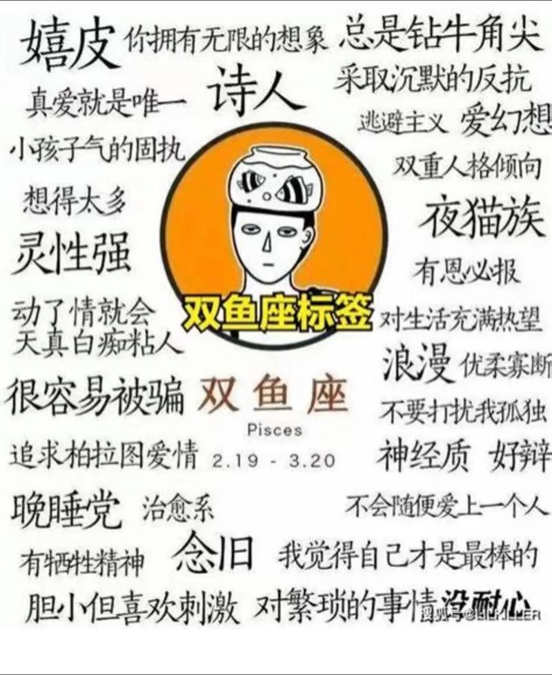 双鱼座的翅膀长尾是什么样子的？