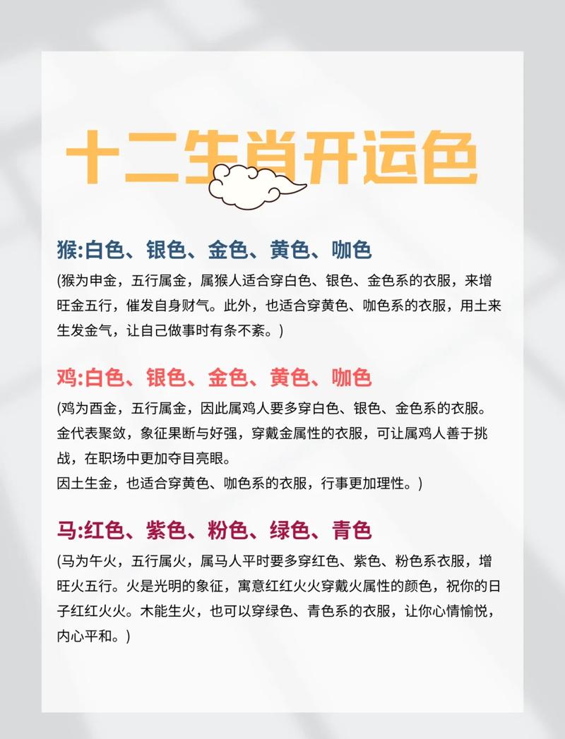 属猪人的永久幸运颜色究竟是什么？