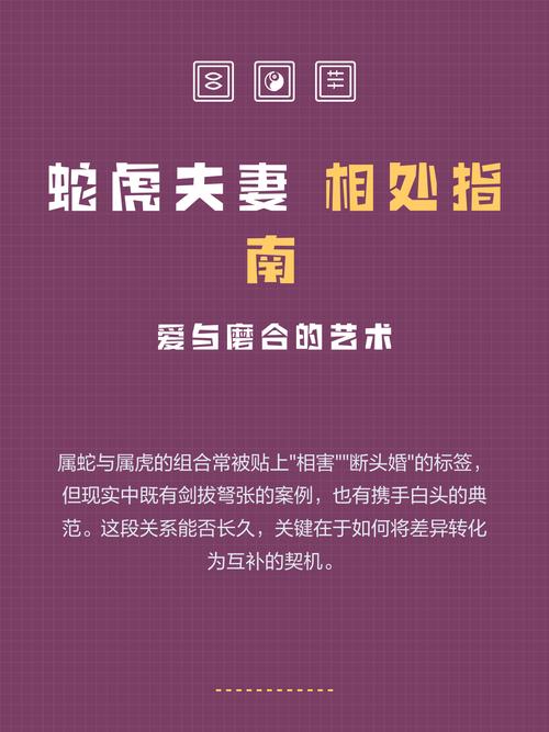 属虎与属蛇相配需要注意哪些事项和禁忌？