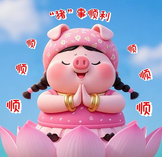属猪人的招财吉祥头像，如何设计才能带来好运？