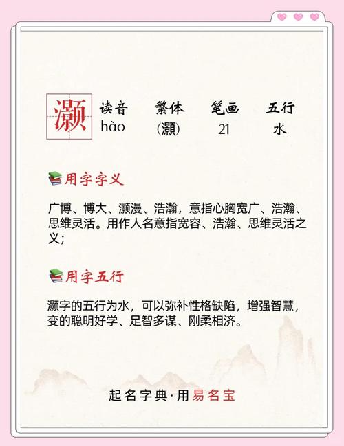 灏字作为男孩名字寓意吉祥吗？其深层含义和取名吉利性如何？