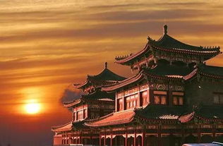 2. 古建筑群与现代化设施并存