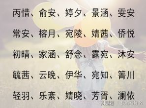 不同生肖男孩的名字推荐：