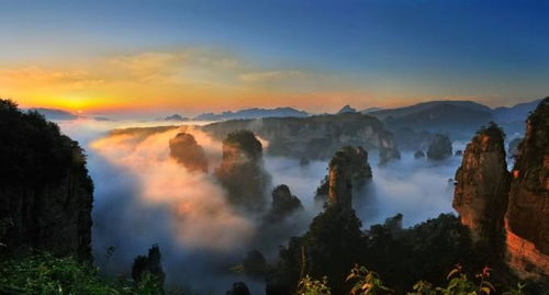 第三章： 张家界国家地区森林公园——奇幻山水与探险之旅