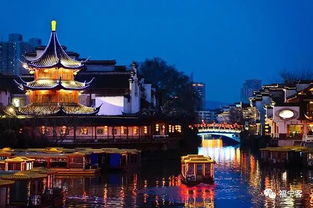 秦淮河——水上灯光秀