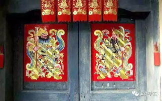 门神贴在大门内外哪个位置蕞合适？