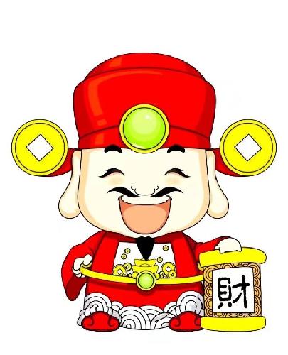 如何区分不同财神并给其供香时说哪三句话？