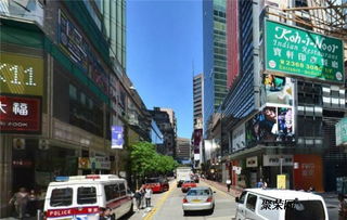 中环街头， 感受香港的活力
