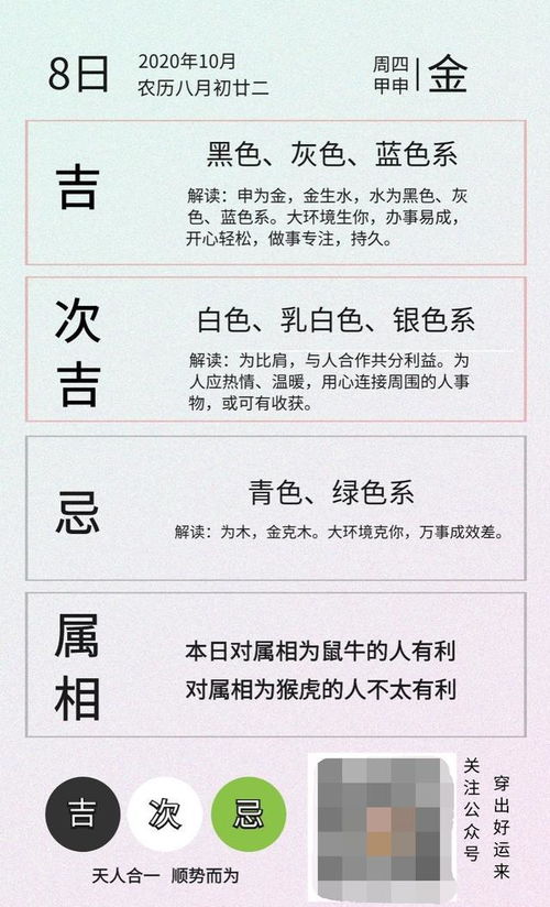 10.8五行穿衣指南如何根据个人五行选择合适的衣物搭配？