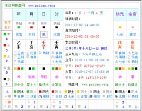 2011年12月2日出生的人八字是什么？