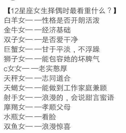12星座的爱情凶手、话痨特质及致命缺点分别是什么？