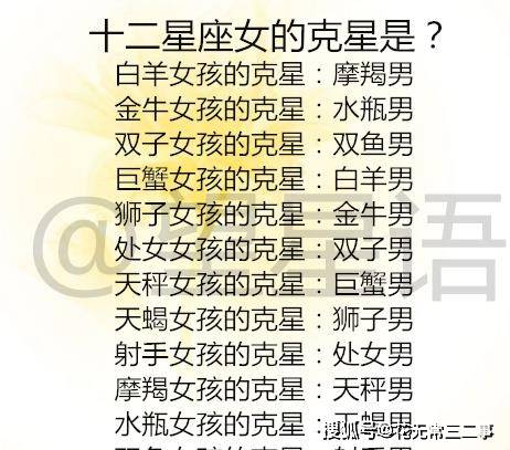 星座配对：谁和谁分手后最搞笑