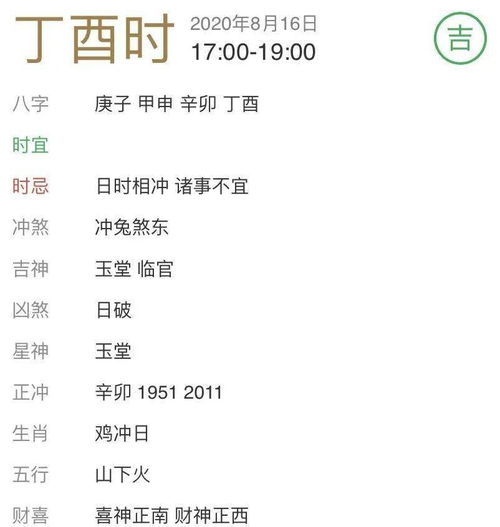 2020年8月16日黄历上有哪些宜忌？