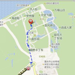 方面二：标注路线和地点