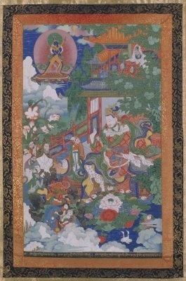 “跟着喇嘛学画唐卡”的意外收获