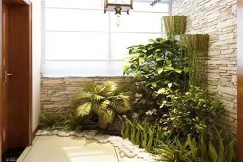 房子的入户花园一般怎么装修,入户花园房型