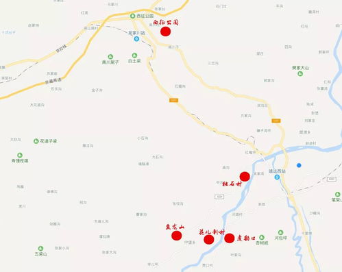 景点大冒险：从山叶口到白羊峪的奇幻之旅