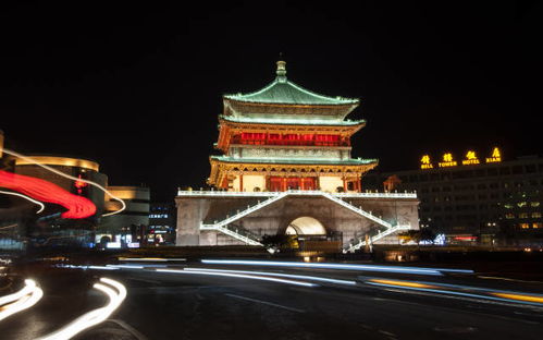 夜幕中的古都心跳
