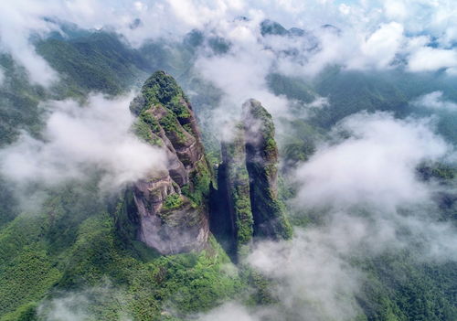 丹霞绝景：江郎山