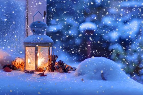 浪漫传说：雪中公主与街角咖啡店的小骑士 👑❄️🤴👸
