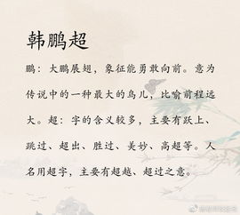怎样运用韩姓定字派起名的方法与技巧来为孩子取一个独特良好听的姓名？