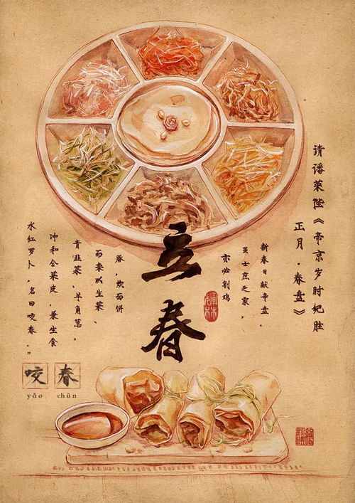 “二十四节气美食指南，一节气一特色美食！”