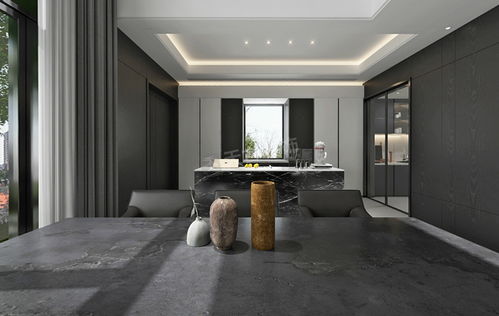 灰色装修风格别墅装修,灰色装修风格别墅装修