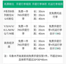 旅游行李限重aa，双标标准大揭秘！