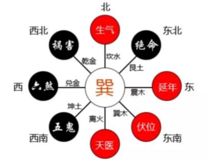 如何通过大游年八卦吉凶图查询，使用八卦游年诀进行图解分析？