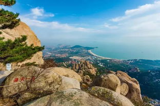 仰口景区：吹吹海风堪堪石头
