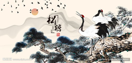 风水松鹤和白鹤风水文化有什么特点和象征意义？