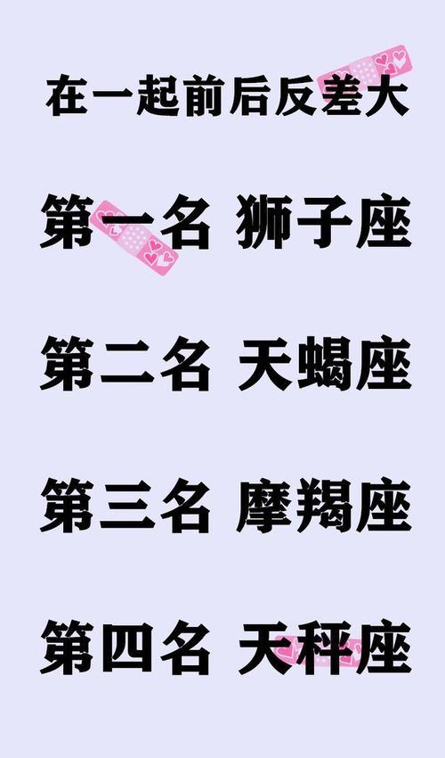 十二星座男中，哪些星座组合注定一秒变成妻管严？