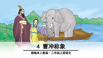 象落水中