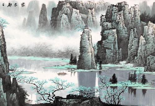 一、 山水之韵：较大天然的鬼斧神工