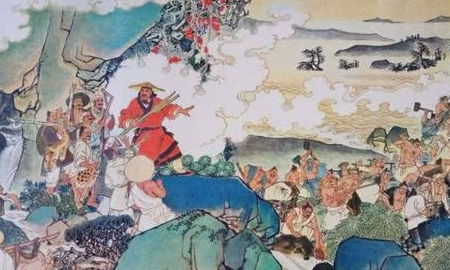 b) 水土不服：河流与山川分隔家庭生活关系