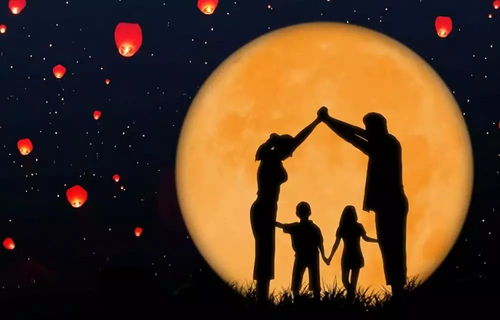 中秋团圆夜，月圆人geng亲，古韵今风传千年