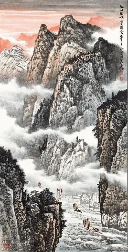 一、那些年我们追过的山水画